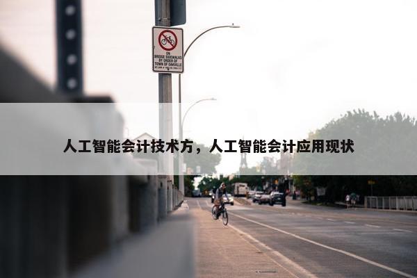 人工智能会计技术方，人工智能会计应用现状