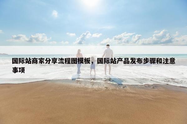 国际站商家分享流程图模板，国际站产品发布步骤和注意事项