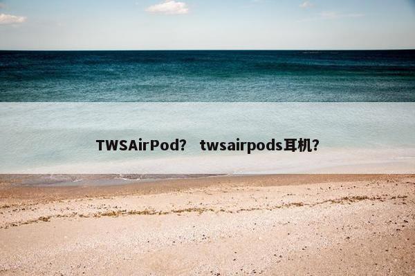 TWSAirPod？ twsairpods耳机？