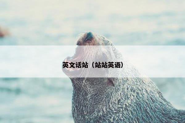 英文话站（站站英语）
