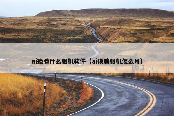 ai换脸什么相机软件（ai换脸相机怎么用）