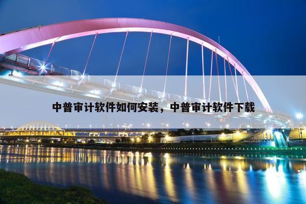 中普审计软件如何安装，中普审计软件下载