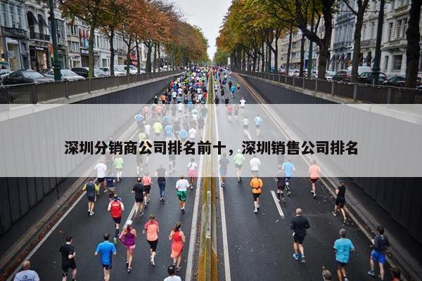 深圳分销商公司排名前十，深圳销售公司排名