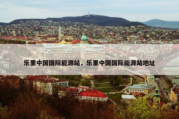 乐里中国国际能源站，乐里中国国际能源站地址