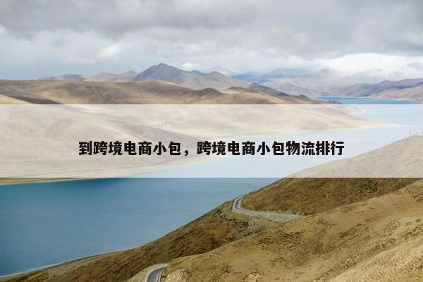 到跨境电商小包，跨境电商小包物流排行