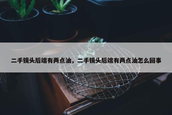 二手镜头后端有两点油，二手镜头后端有两点油怎么回事