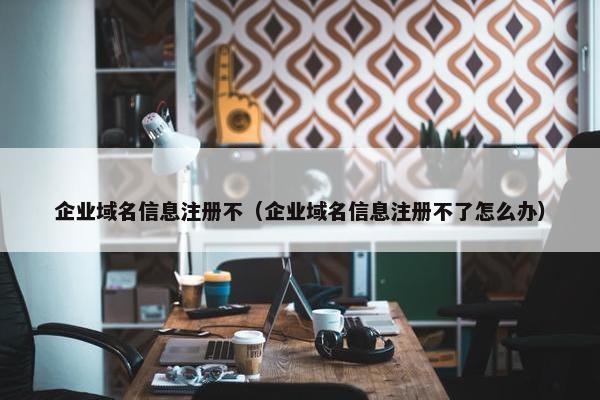 企业域名信息注册不（企业域名信息注册不了怎么办）