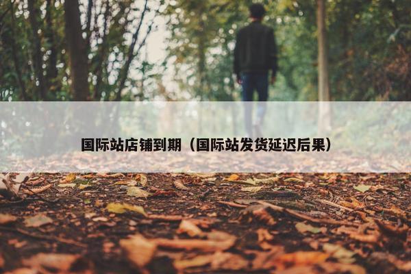 国际站店铺到期（国际站发货延迟后果）