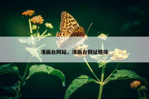 漫画台网站，漫画台网址链接