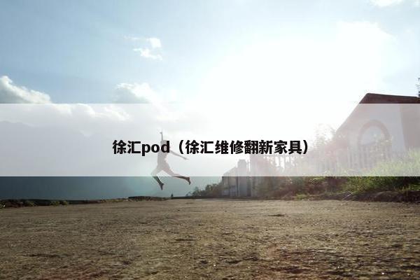 徐汇pod（徐汇维修翻新家具）