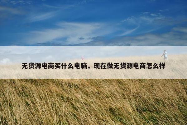 无货源电商买什么电脑，现在做无货源电商怎么样