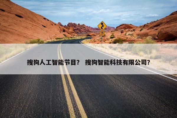 搜狗人工智能节目？ 搜狗智能科技有限公司？