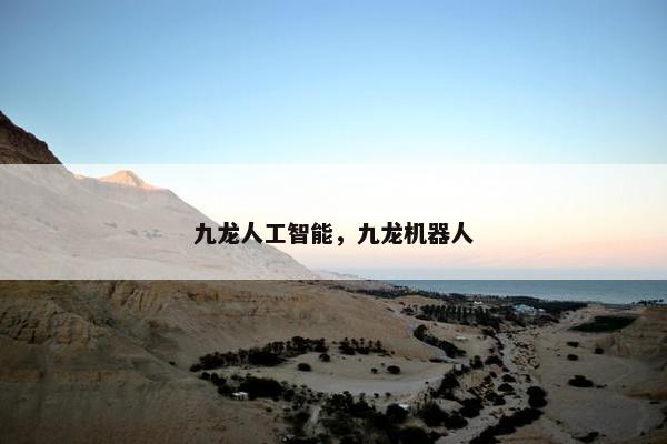 九龙人工智能，九龙机器人