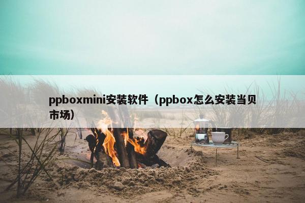 ppboxmini安装软件（ppbox怎么安装当贝市场）