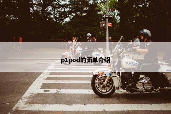 p1pod的简单介绍
