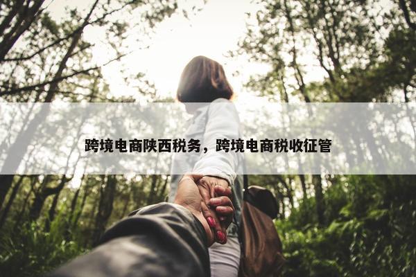跨境电商陕西税务，跨境电商税收征管