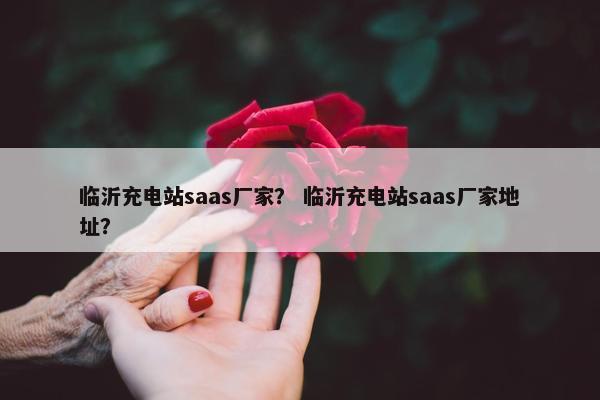 临沂充电站saas厂家？ 临沂充电站saas厂家地址？