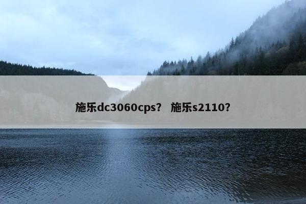 施乐dc3060cps？ 施乐s2110？