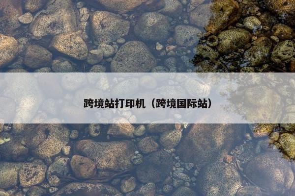 跨境站打印机（跨境国际站）