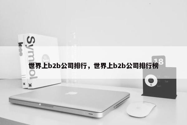 世界上b2b公司排行,世界上b2b公司排行榜