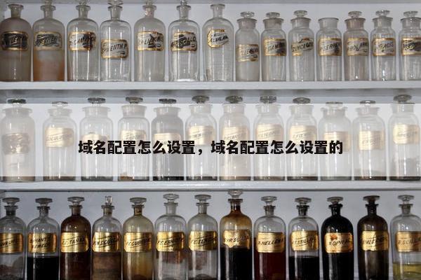 域名配置怎么设置，域名配置怎么设置的