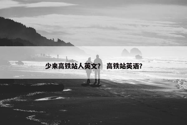 少来高铁站人英文？ 高铁站英语？