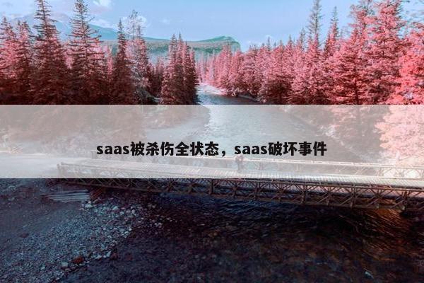 saas被杀伤全状态,saas破坏事件
