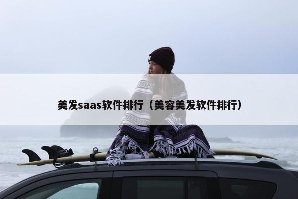 美发saas软件排行（美容美发软件排行）