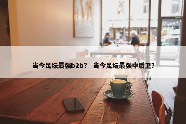 当今足坛最强b2b？ 当今足坛最强中后卫？