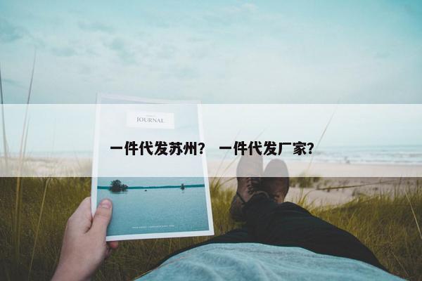 一件代发苏州？ 一件代发厂家？