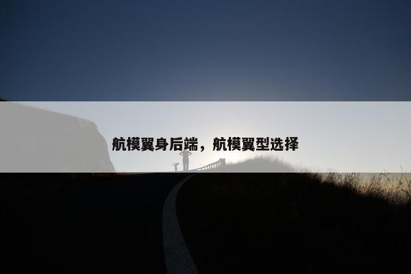 航模翼身后端,航模翼型选择
