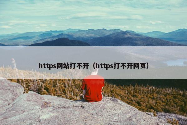 https网站打不开（https打不开网页）