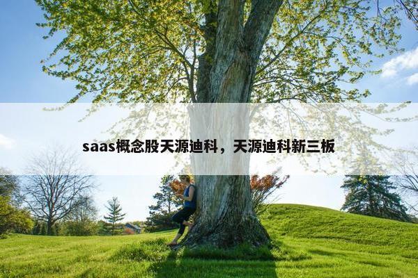 saas概念股天源迪科，天源迪科新三板
