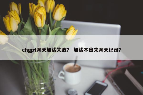chgpt聊天加载失败? 加载不出来聊天记录?