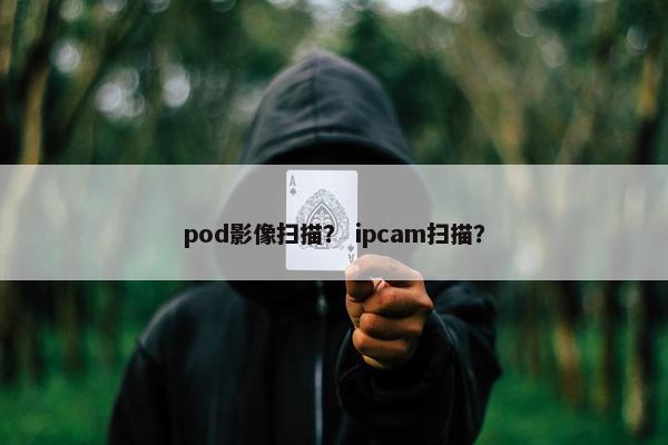 pod影像扫描？ ipcam扫描？