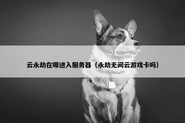 云永劫在哪进入服务器（永劫无间云游戏卡吗）