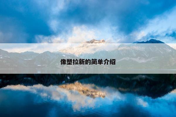 像塑拉新的简单介绍
