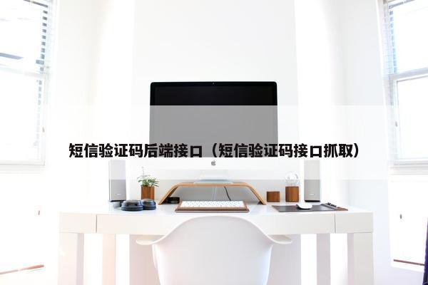 短信验证码后端接口（短信验证码接口抓取）