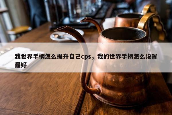我世界手柄怎么提升自己cps，我的世界手柄怎么设置最好